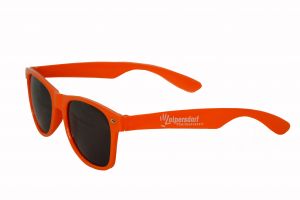 Sonnenbrille: orange, rot, blau 1