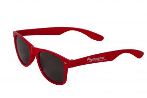 Sonnenbrille: orange, rot, blau 2